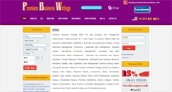 Desktop Screenshot of premiumbusinesswritings.com